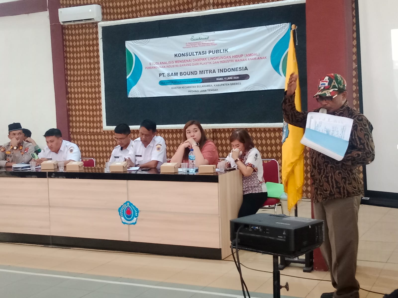 PT San Bound Mitra Indonesi Sosialisasi Penyusunan Amdal di Bulakamba